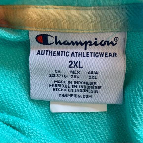 Champion Summer Sweats Hoodie Sweatshirt Size 2XL NWT - Picture 13 of 17